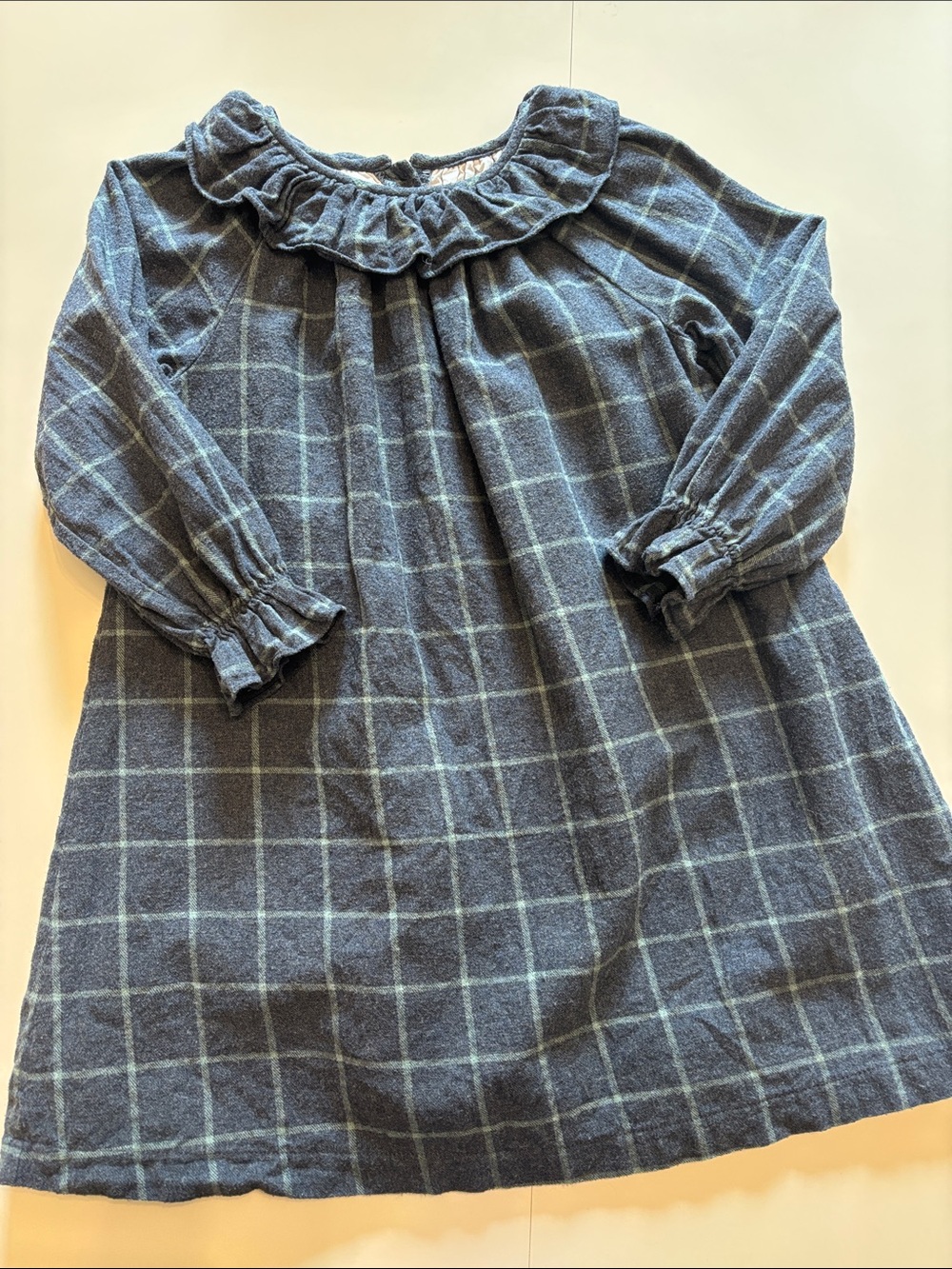 Bella Bliss Lined Flannel Dress